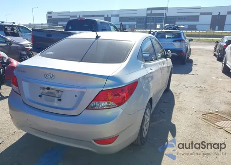 2013 Hyundai Accent Gls из США, поврежденный, VIN KMHCT4AE8DU535206